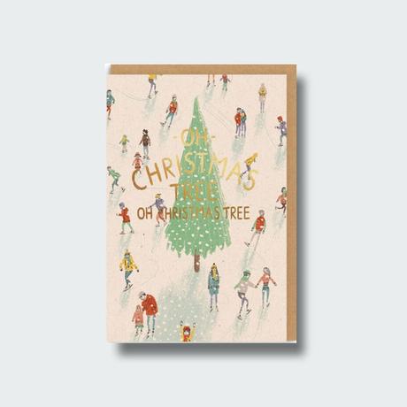 Carte de voeux Oh christmas tree, Ohh Deer