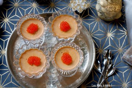 Mini panna cotta au corail d’oursin