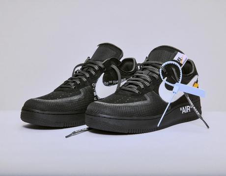 Virgil Abloh Nike Air Force 1 Black