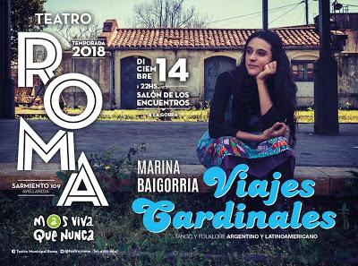 Marina Baigorria chante à Avellaneda demain soir [à l’affiche]