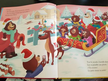 Papa Bisous fête Noël de Karine Marie Amiot et Gérald Guerlais