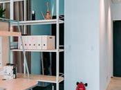 petit appartement ouvert pour vivre, jouer travailler