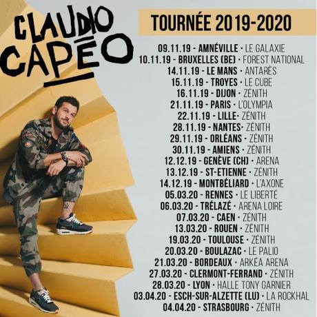 CLAUDIO CAPÉO - En tournée dans toute la France dès l'automne 2019
