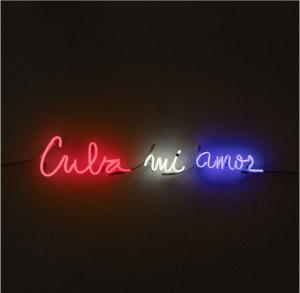 28 Pascale Marthine Tayou, Cuba Mi Amor 2017 neon, 8 x 70 cm
