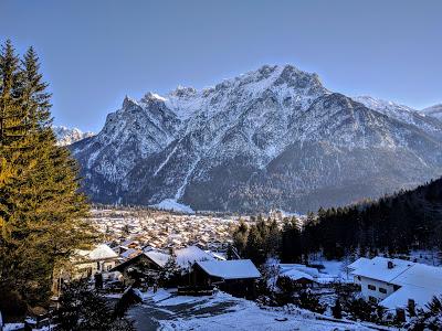 Winterliche Wanderung in Mittenwald - Promenade hivernale à Mittenwald