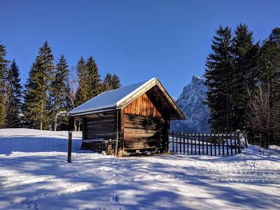 Winterliche Wanderung in Mittenwald - Promenade hivernale à Mittenwald