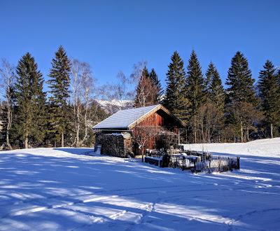 Winterliche Wanderung in Mittenwald - Promenade hivernale à Mittenwald