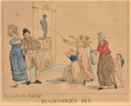 Nostalgie bruxelloise : MANNEKEN-PIS , un sonnet de Théodore Hannon
