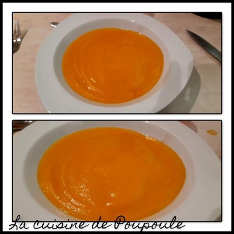 Velouté de Patate douce et carotte