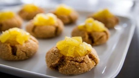 Biscuits aux cajous et à la confiture d’ananas Biscuits ananas et cajous