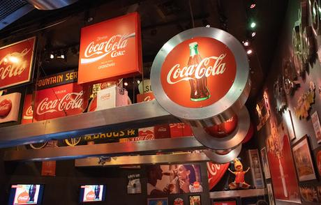 Le monde de Coca Cola à Atlanta