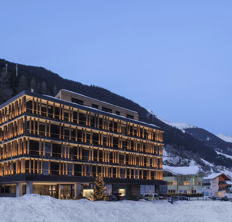 hôtel chic en pleine montagne station ski tyrol autriche blog déco clem around the corner