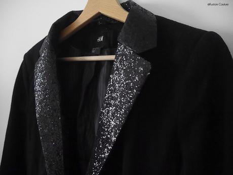 Customiser une veste noire avec des paillettes pour les fêtes | Kustom Couture