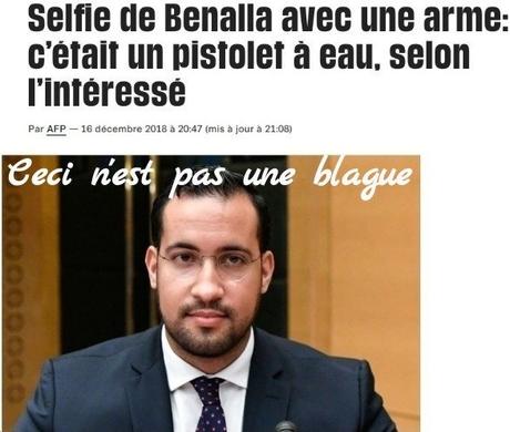 Le pistoler à eau de Benalla