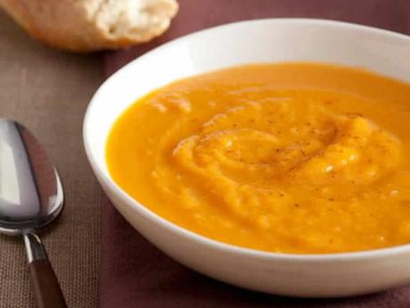 Soupe butternut et pomme de terre au thermomix