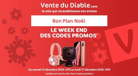 Codes Promo Vente Du Diable : jusqu’à -30€ de réduction pour Noël !