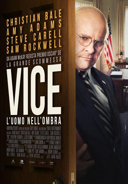 Nouvelle affiche internationale pour Vice signé Adam McKay