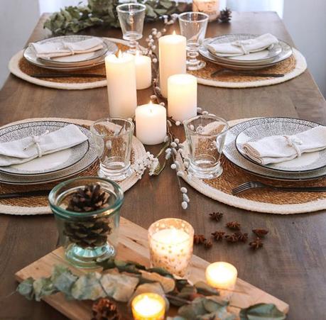 Une belle table de fêtes : faites le plein d’idées! table de fêtes