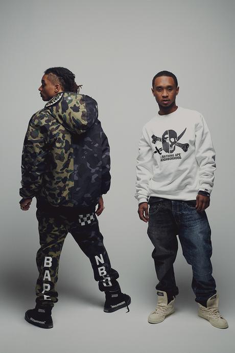 Rae Sremmurd dévoilent la nouvelle collection Neighborhood x Bape