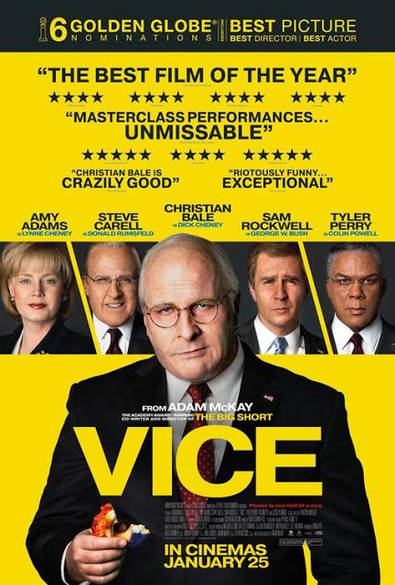 Nouvelles affiches VF et US pour Vice signé Adam McKay