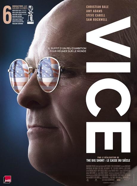 Nouvelles affiches VF et US pour Vice signé Adam McKay