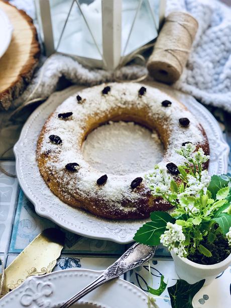 Poudine dipin : Pudding de pain mauricien avec des raisins au rhum et de la noix de coco !