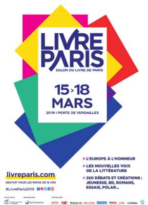 Rendez vous en mars à Paris pour la 39ème édition de Livre Paris