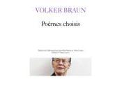(Note lecture), Volker Braun, Poèmes choisis, Claude Adelen