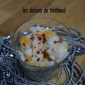 mousse d'avocat au crabes et clémentines - Le blog de lesdelicesdethithoad
