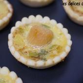 tartelettes poireaux-pétoncles à la vanille - Le blog de lesdelicesdethithoad