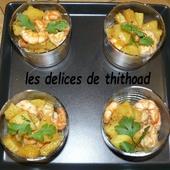 3 ingrédients pour une recette : verrine de crevettes à l'ananas - Le blog de lesdelicesdethithoad