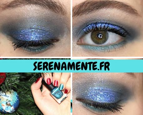 Mon maquillage de fêtes bleu et pailleté avec Kiko ! Mon maquillage de fêtes bleu et pailleté avec Kiko !