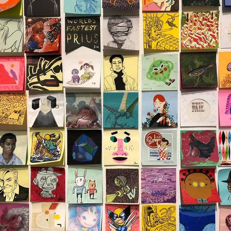 Ces artistes réduisent leurs œuvres au format Post-it®