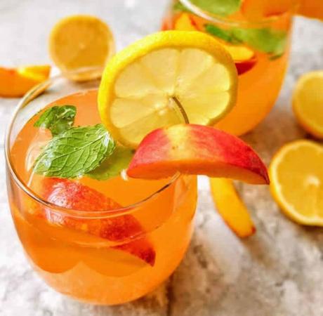 Limonade de pêche au thermomix