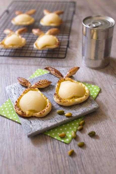 EUILLETÉS POIRES PISTACHES