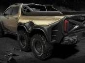 Mercedes-Benz camionnette roues