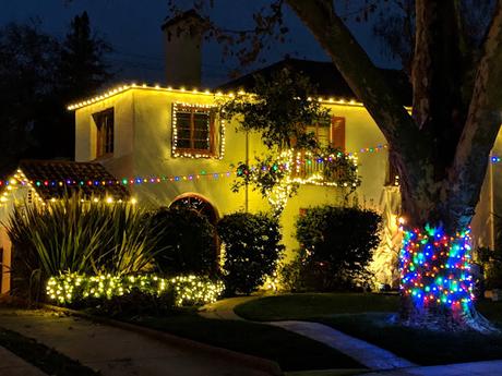 Lumières de Noël à Sacramento