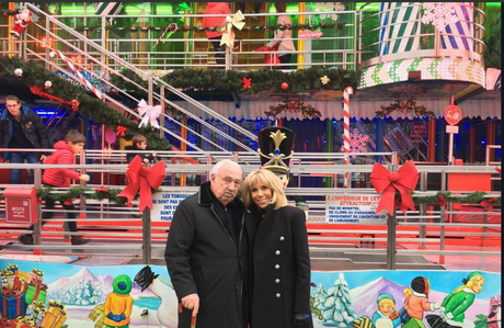 Brigitte Macron fête #Noël avec un vieux facho homophobe