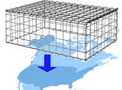 Non, cage au-dessus l'Amérique