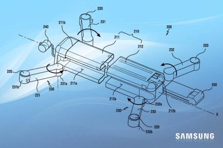 Samsung va-t-il se lancer dans les drones ?