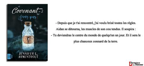 Covenant, Tome 2 : Sang-pur de Jennifer L. Armentrout Covenant, Tome 2 : Sang-pur de Jennifer L. Armentrout