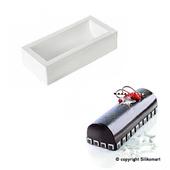 Bûche Tiramisu Moule à bûche silicone 25 cm SilikoMart Professional - Cuisineaddict.com, Achat, Vente