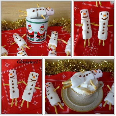Bonhommes de neige Marshmallow