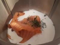 Panna Cotta au Saumon fumé Cliquer sur les photographies pour les agrandir