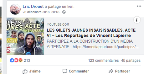 Où @JLMelenchon avoue « sa fascination » pour le #giletbrun @EricDrouetGJ ‏   #giletsjaunes #LFI #antisemitisme