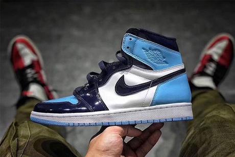 Plus de détails concernant la sortie de la Air Jordan 1 UNC Patent Leather