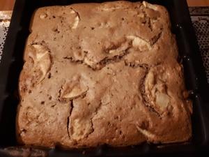 Gâteau aux pommes et noisettes sans oeufs Gâteau aux pommes et noisettes sans oeufs