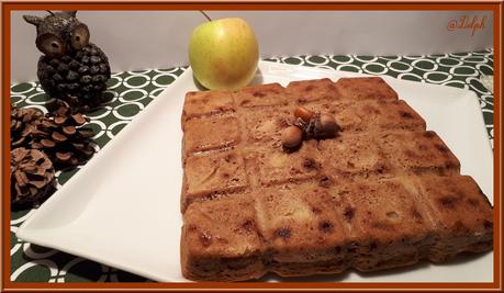 Gâteau aux pommes et noisettes sans oeufs Gâteau aux pommes et noisettes sans oeufs