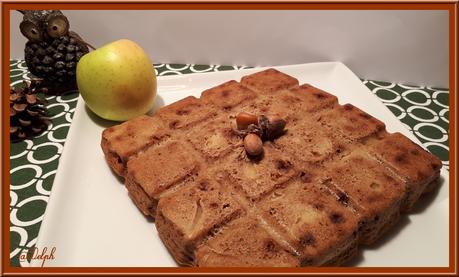Gâteau aux pommes et noisettes sans oeufs Gâteau aux pommes et noisettes sans oeufs