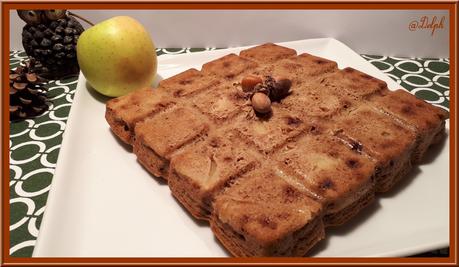 Gâteau aux pommes et noisettes sans oeufs Gâteau aux pommes et noisettes sans oeufs